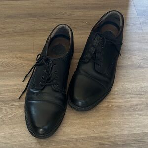 Dockers Black Leather 13M Men's Oxfords
